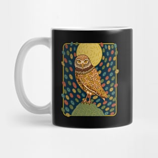 MID CENTURY GOTHIC Burrowing Owl Mug